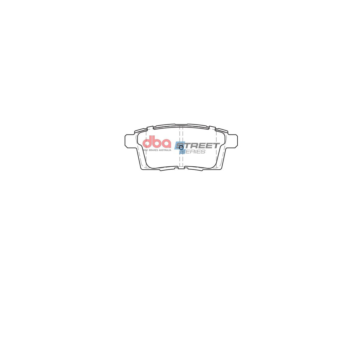 DBA Street Series Brake Pad Set Rear DB1917SS