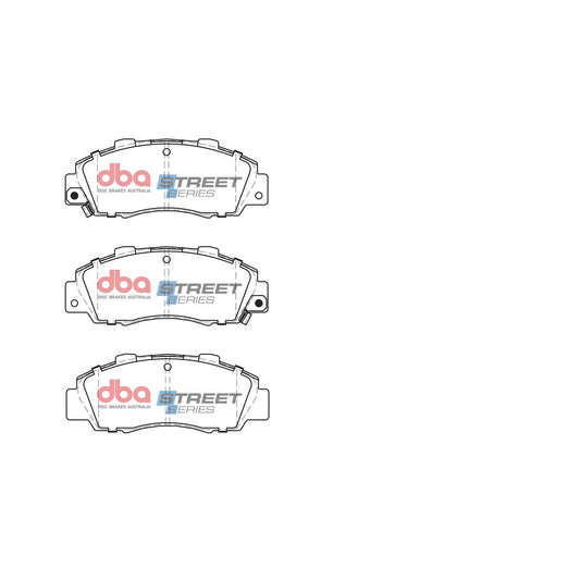 DBA Street Series Brake Pad Set Front DB1206SS