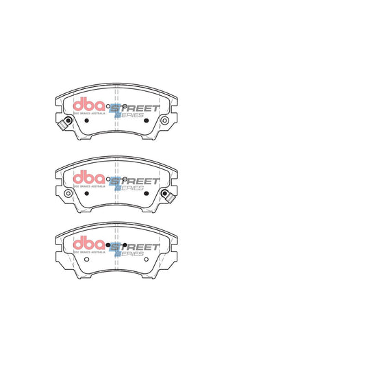 DBA Street Series Brake Pad Set Rear DB1925SS