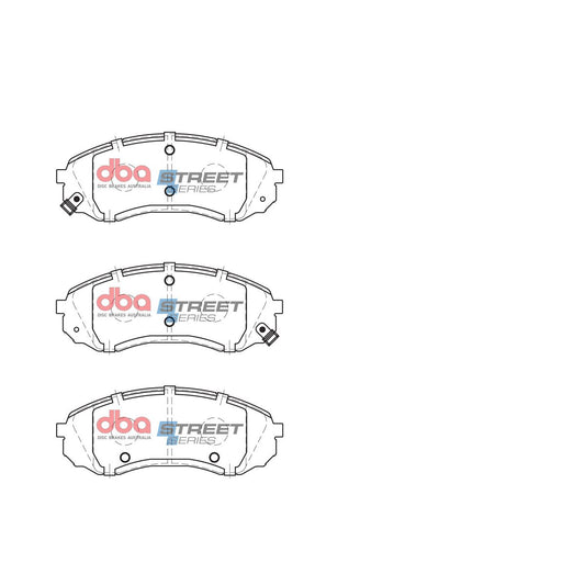 DBA Street Series Brake Pad Set Front DB1940SS