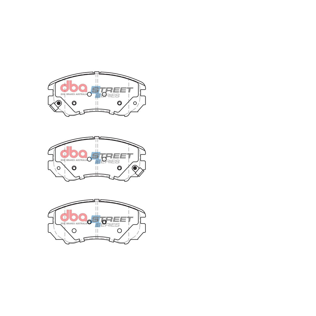 DBA Street Series Brake Pad Set Front DB1924SS