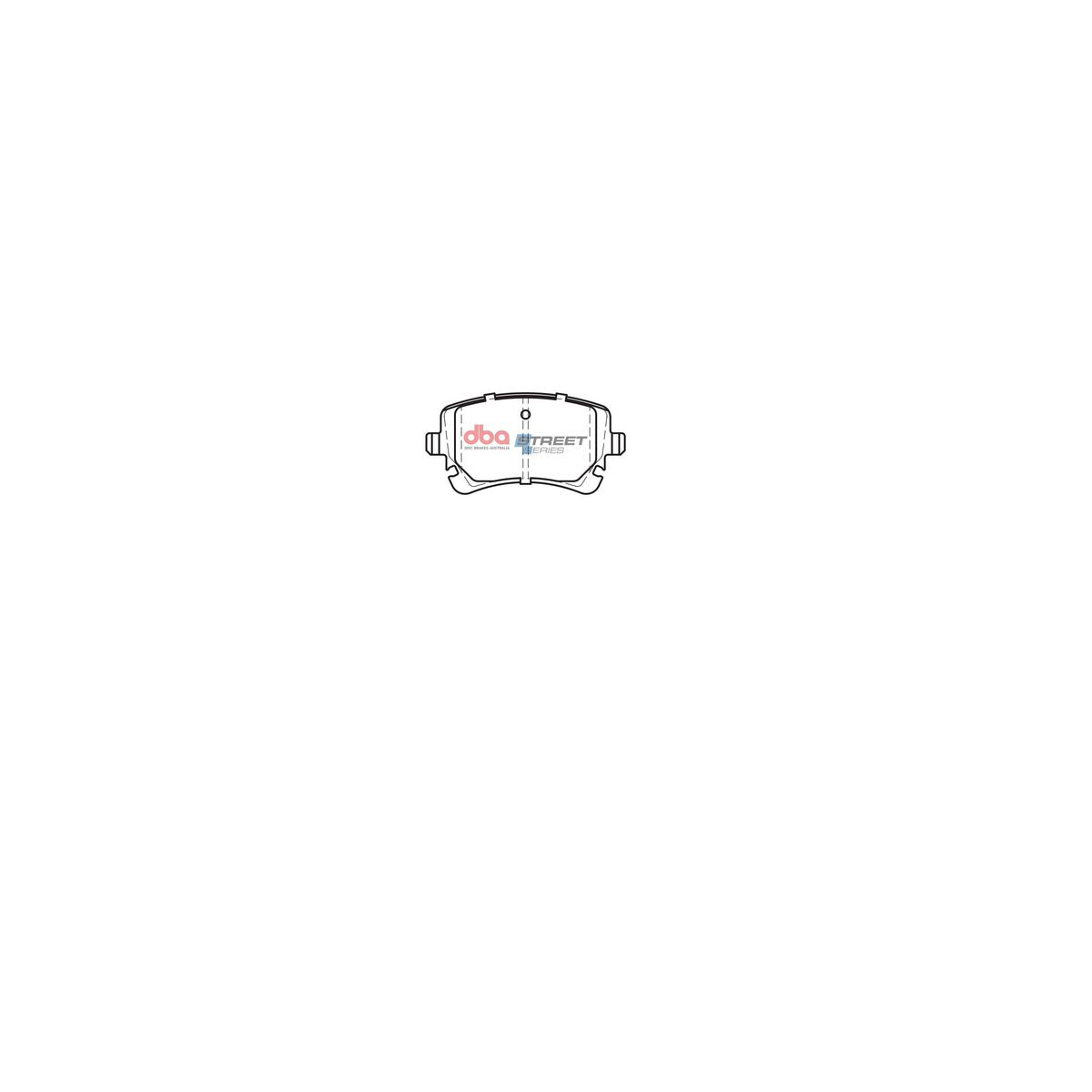 DBA Street Series Brake Pad Set Rear DB2192SS