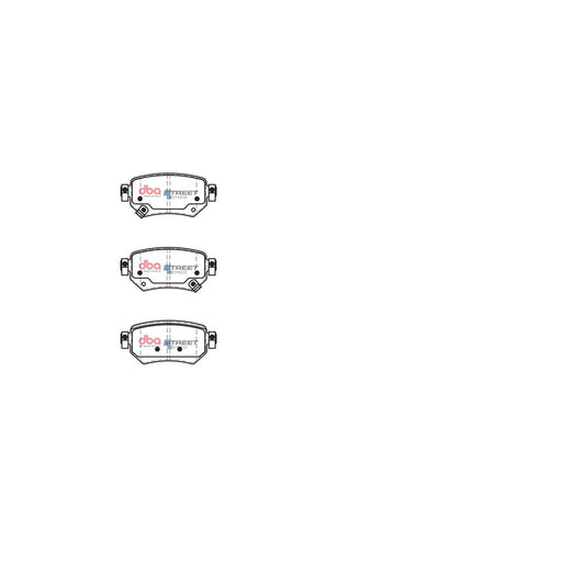 DBA Street Series Brake Pad Set DB2425SS