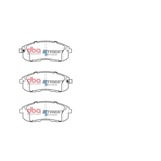 DBA Street Series Brake Pad Set Front DB1232SS