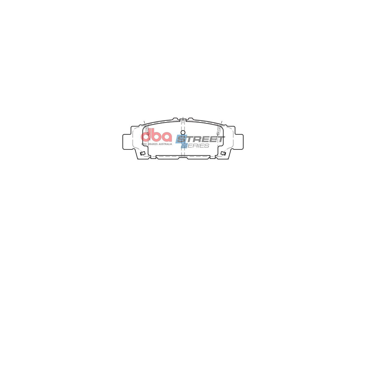 DBA Street Series Brake Pad Set Front DB1234SS