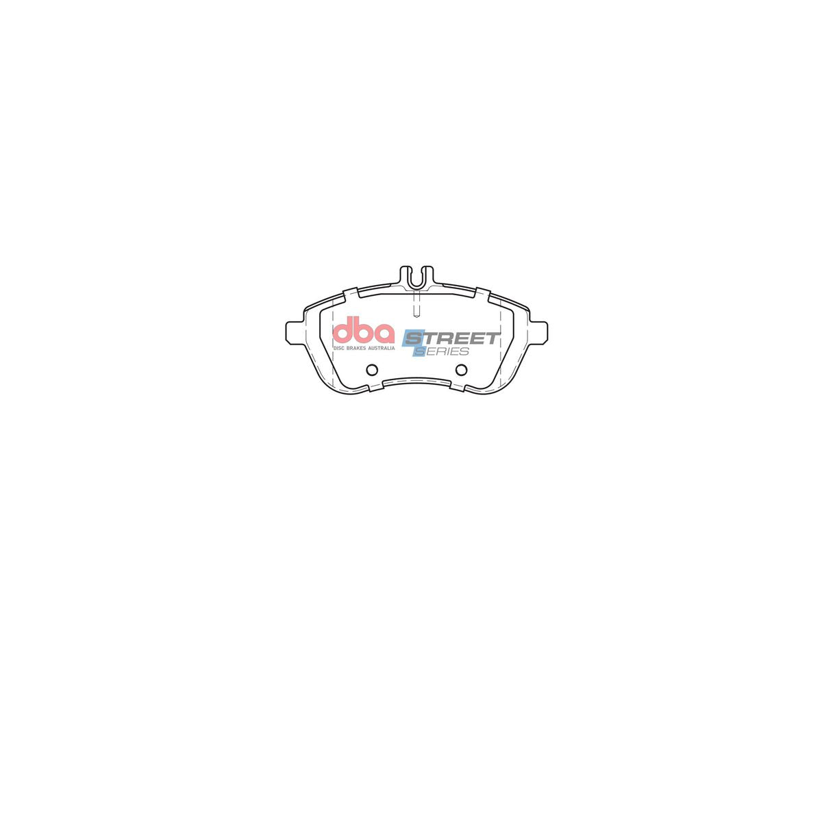 DBA Street Series Brake Pad Set Front DB2181SS