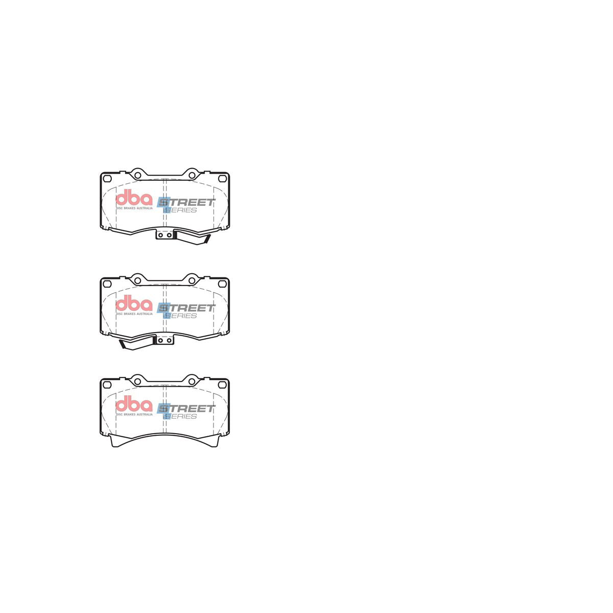 DBA Street Series Brake Pad Set Front DB2188SS
