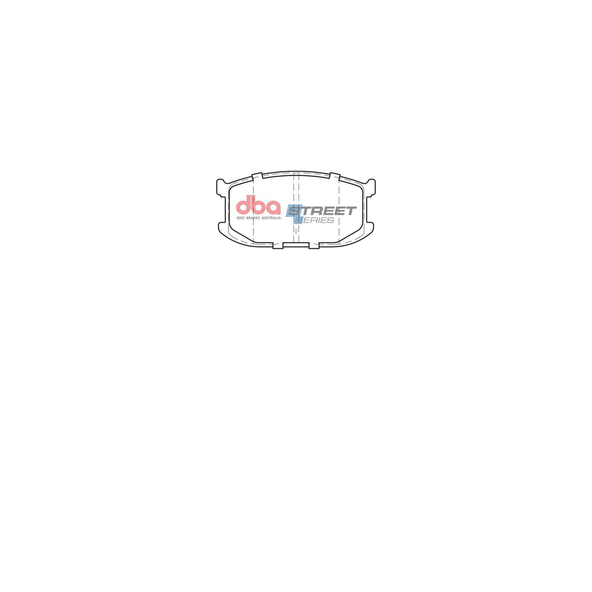 DBA Street Series Brake Pad Set Front DB241SS
