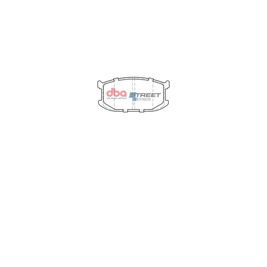 DBA Street Series Brake Pad Set Front DB241SS
