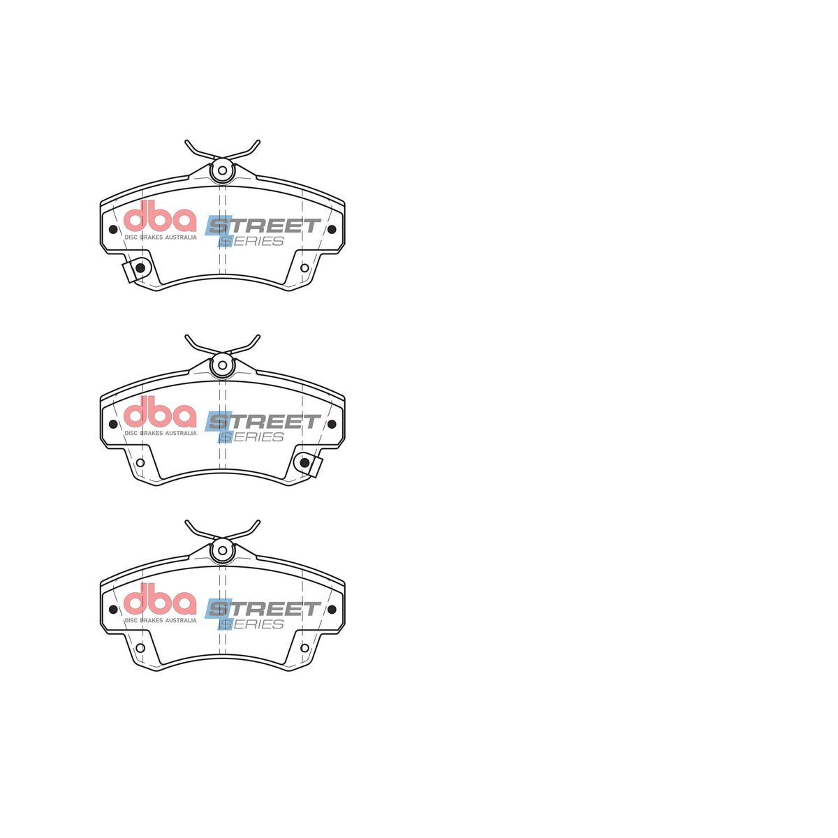 DBA Street Series Brake Pad Set Front DB1855SS