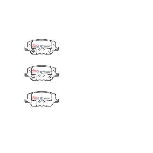 DBA Street Series Brake Pad Set Front DB2399SS