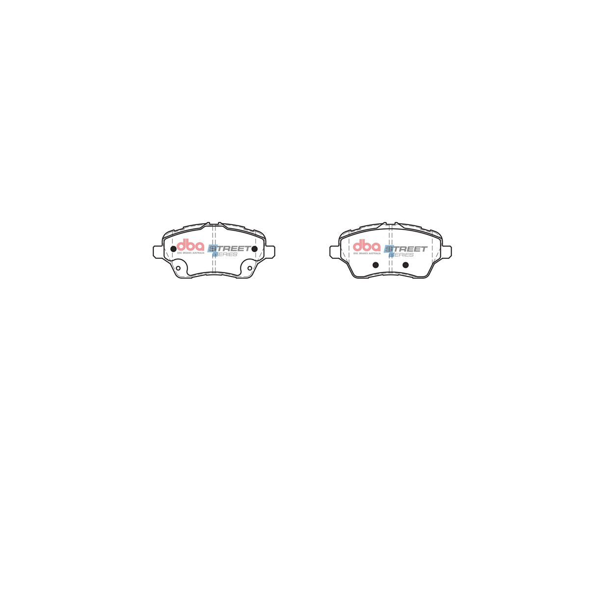 DBA Street Series Brake Pad Set Front DB2382SS