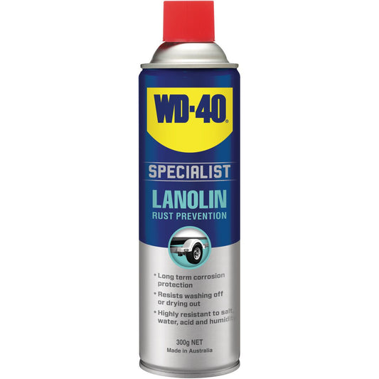 WD-40 Specialist Lanolin Rust Prevention Aerosol Spray 300g 21121