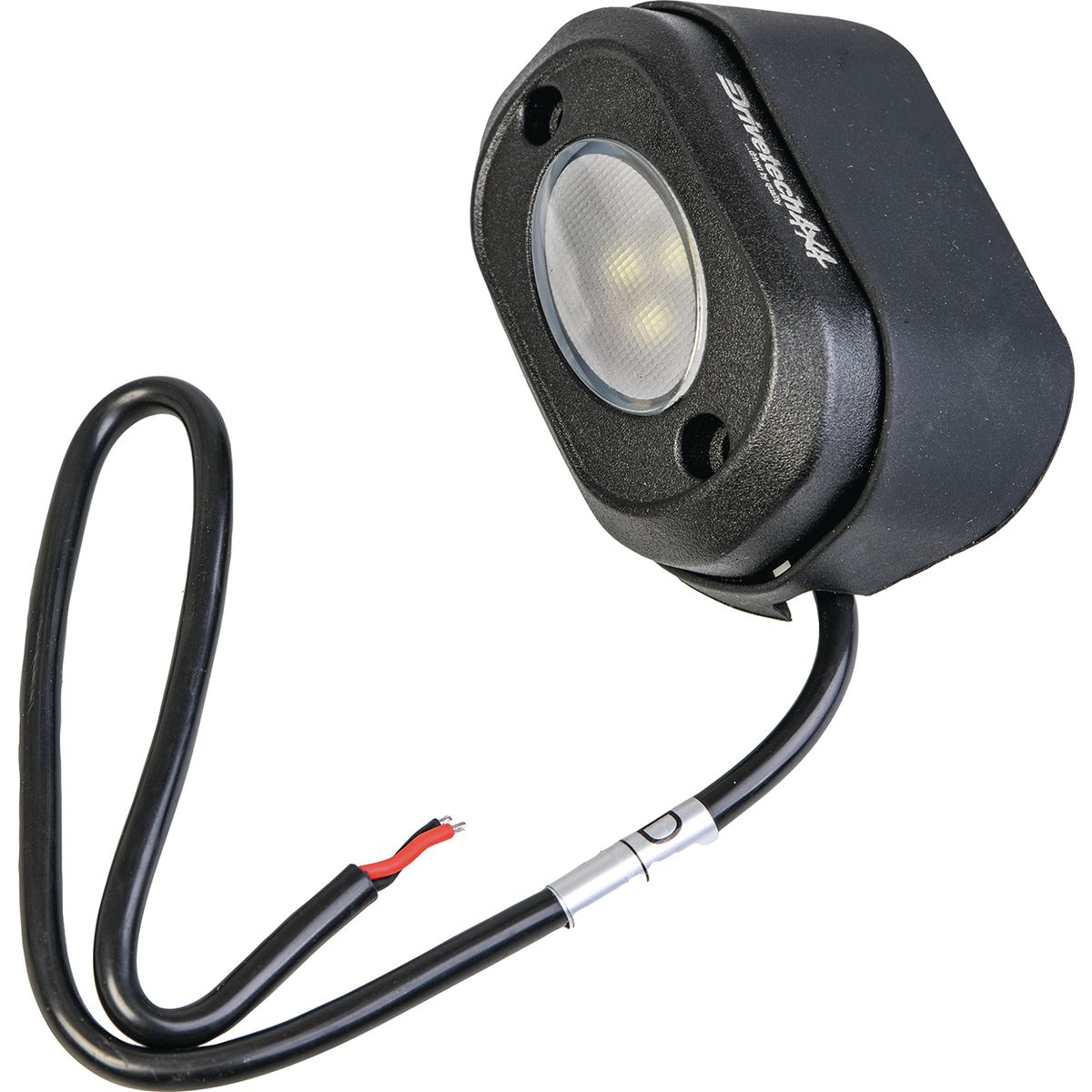 Drivetech 4x4 Rock Light 3x3W White LED IP69K DTWL3OVL