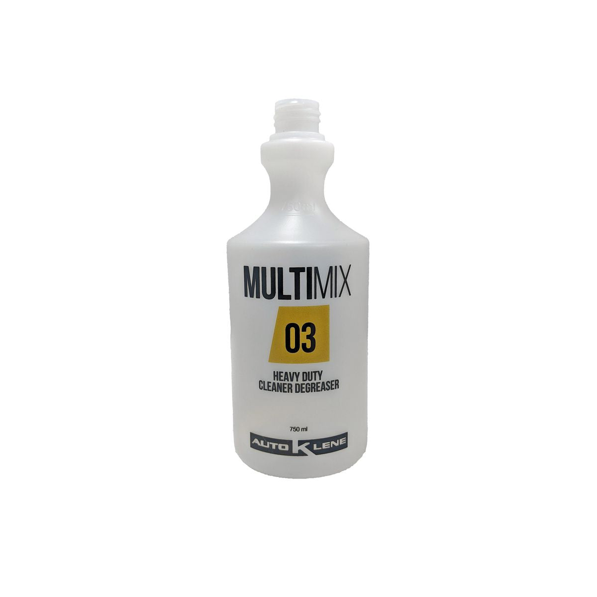 Auto Klene MultiMix 03 Printed Spray Bottle 750ml MM3BOT