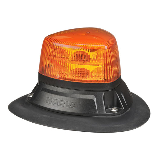 Narva LED Aerotech Short Magnetic Mount Strobe Light Amber 85610A