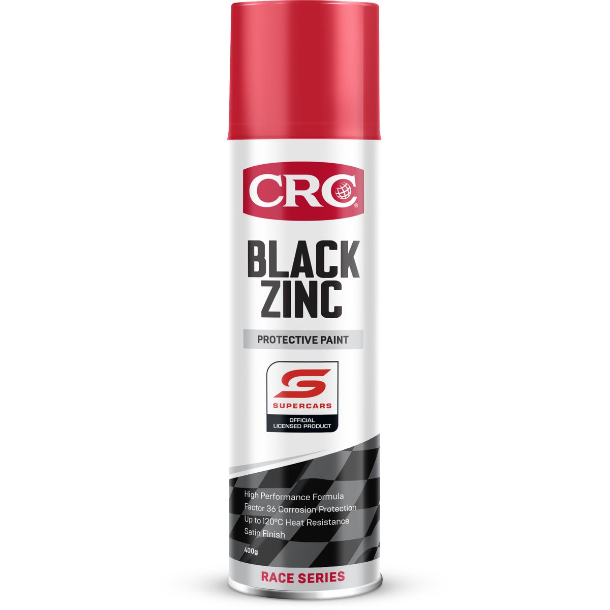 CRC Black Zinc Rust Protection Aerosol Spray 400g 1752469