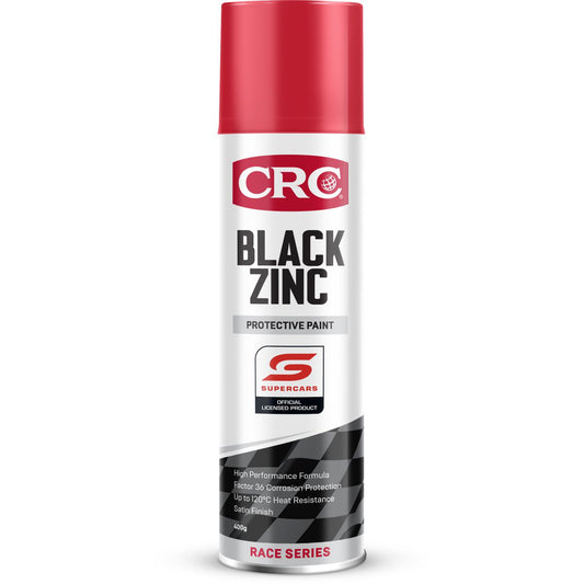 CRC Black Zinc Rust Protection Aerosol Spray 400g 1752469