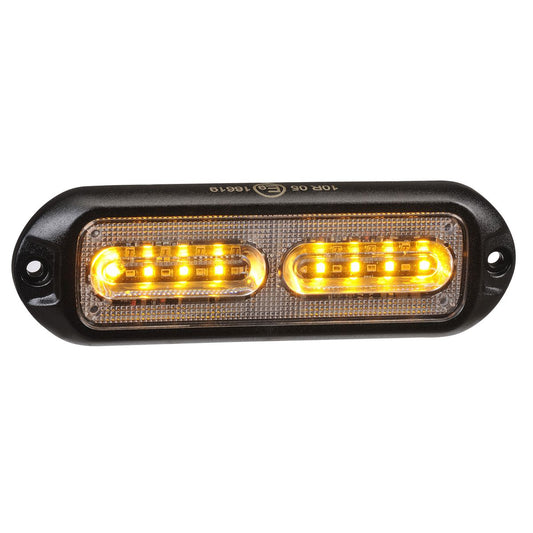 Narva LED Warning Light Self Contained Amber 12/24V 85221A