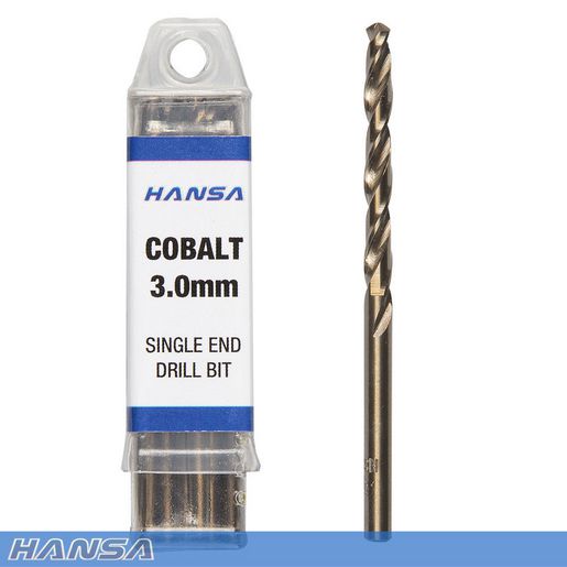 HANSA Cobalt 3.0mm Drill Bit (10 Pack) HDB-3CSE