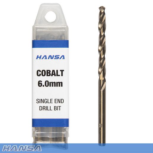 HANSA Cobalt 6.0mm Drill Bit (10 Pack) HDB-6CSE