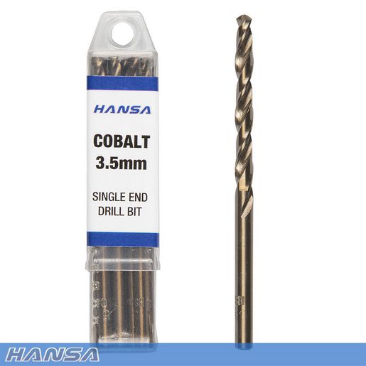 HANSA Cobalt 3.5mm Drill Bit (10 Pack) HDB-3.5CSE