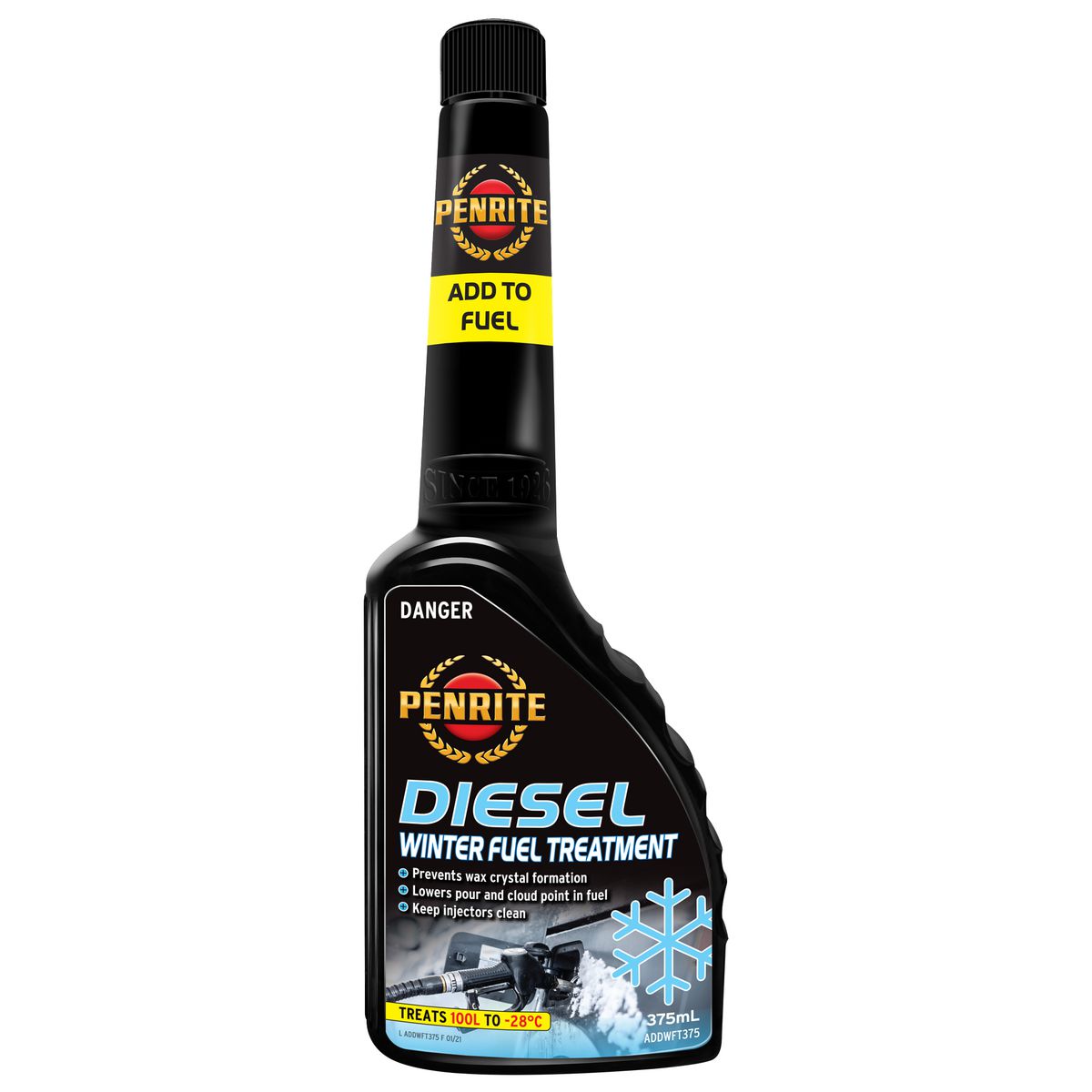 Penrite Winter Fuel Treatment Diesel 375ml ADDWFT375