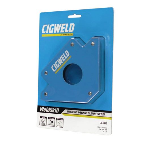 CIGWELD WeldSkill Magnetic Work Clamp/Holder Large 646765