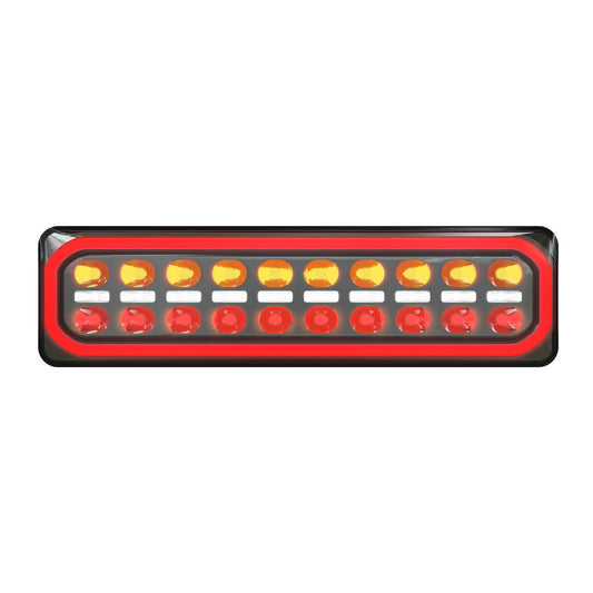 LED Autolamps Twin Blister Combination Lamps 3855ARWM-2
