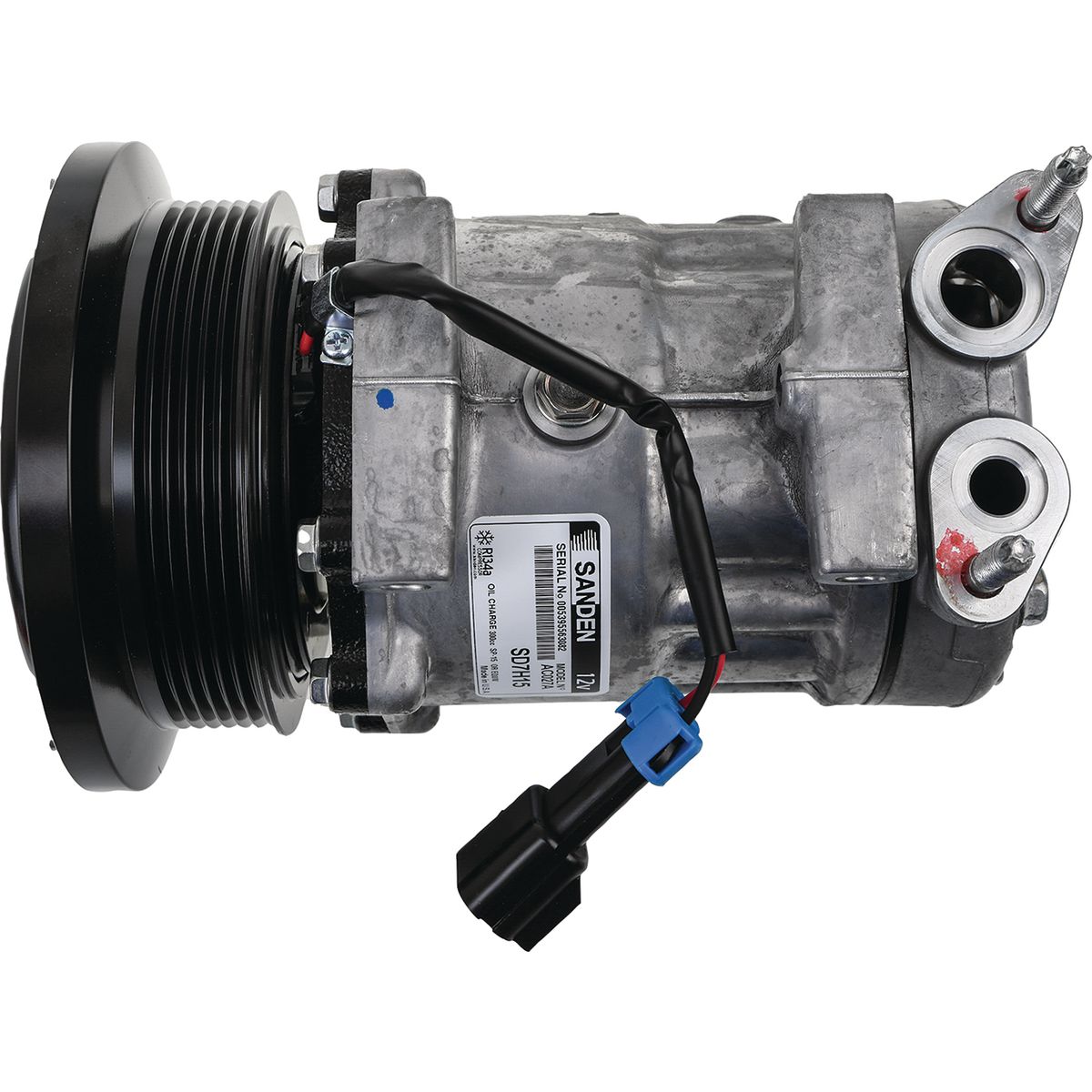 Sanden AC Compressor 12V Direct Mount CXS027H