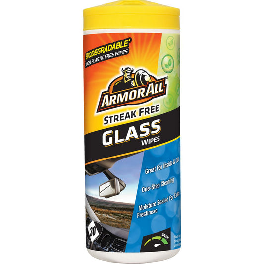 Armor All Streak Free Glass Wipes 30pk E303296900
