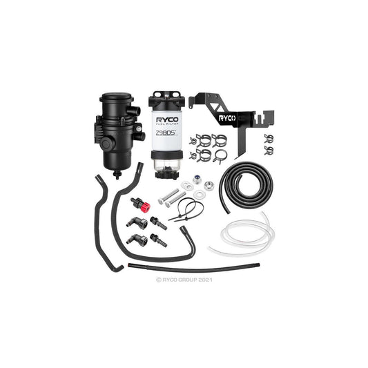 Ryco 4WD Catch Can and Fuel Water Separator Filtration Upgrade X114R