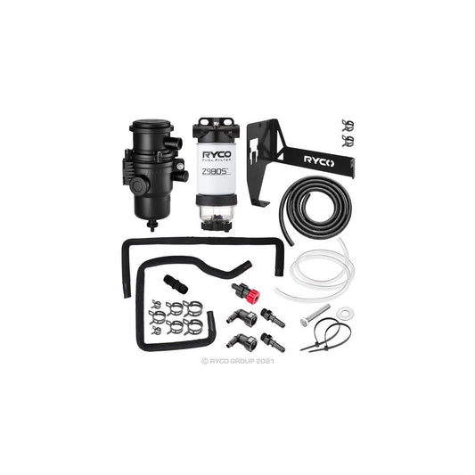 Ryco 4WD Catch Can and Fuel Water Separator Filtration Upgrade X111R