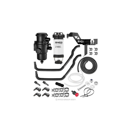 Ryco 4WD Catch Can and Fuel Water Separator Filtration Upgrade X101R