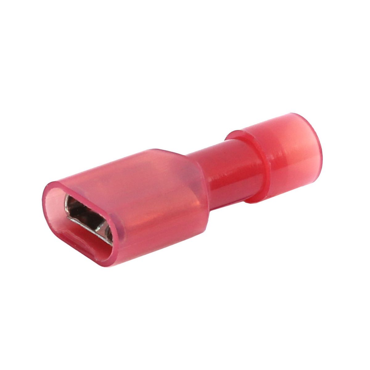 Aerpro Spade Terminal Female Insulated 6.6mm Red 100pc APF63R