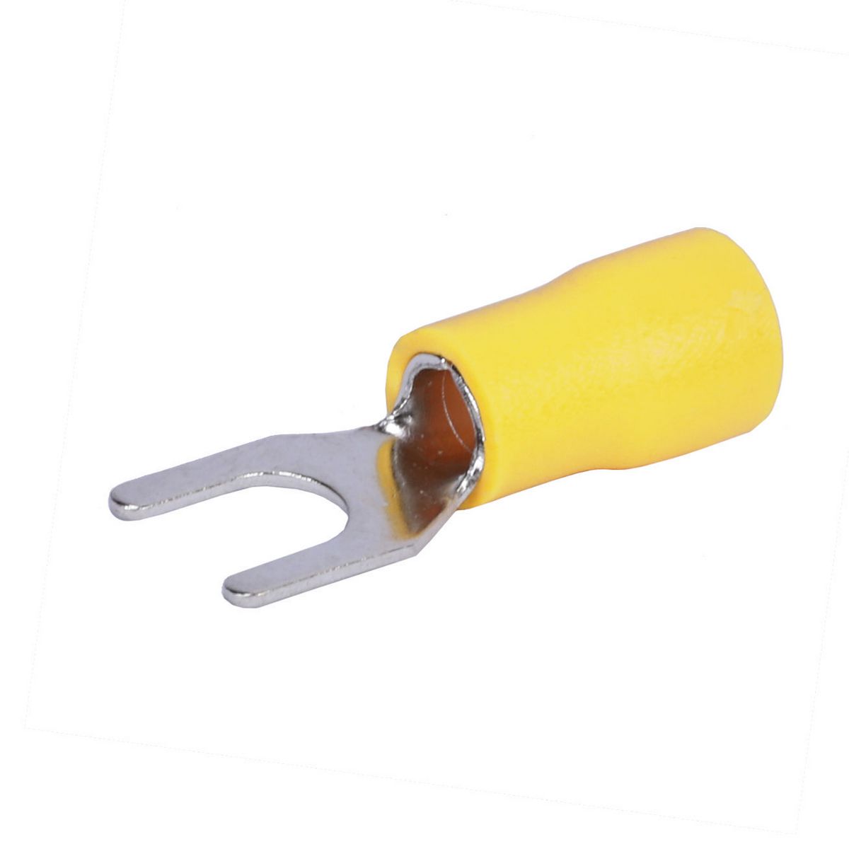 Aerpro Fork Terminal 5.3mm Yellow 100pc APF10Y