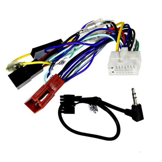 Aerpro App 9 Secondary ISO Harness & SWC Patch Lead fits Clarion Headunits 16 Square Pin APP9CLA4