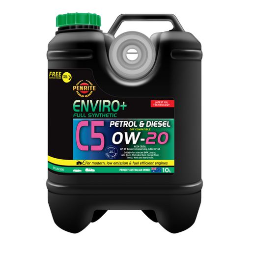 Penrite Enviro+ C5 0W-20 Engine Oil 10L