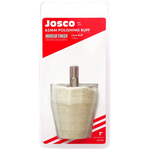 Josco 65mm Cone Polishing Buff BCT65