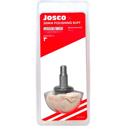 Josco 50mm Mushroom Polishing Buff BCM50