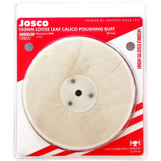 Josco 150mm x 50 Calico Buff  Loose Leaf Fold JLL15050