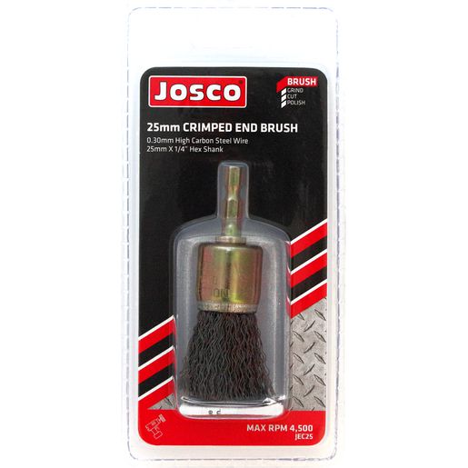 Josco 25mm Crimped Cup End Brush JEC25