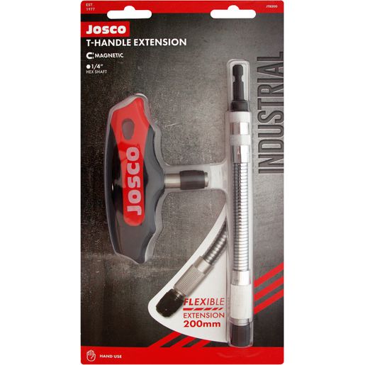 Josco Quick Change 1/4″ with Flexible Extension 200mm JTB200