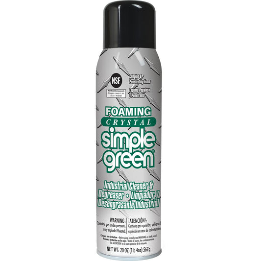 Simple Green Crystal Cleaner & Degreaser Foaming Aerosol 591mL SG19010