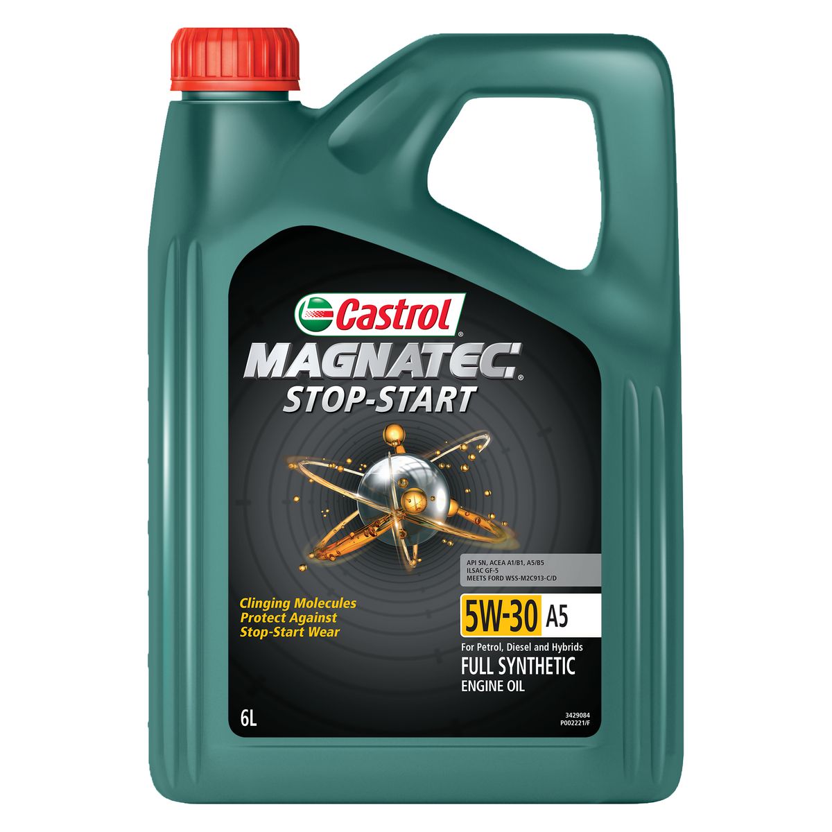Castrol MAGNATEC Stop-Start A5 5W-30 Engine Oil 6L 3429084
