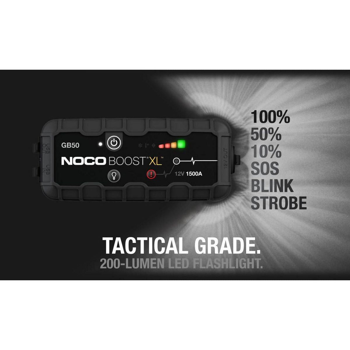 NOCO Boost XL 1500A UltraSafe Lithium Jump Starter GB50