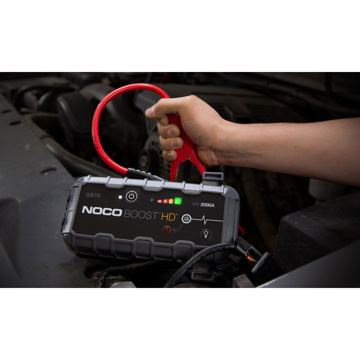 NOCO Boost HD 2000A UltraSafe Lithium Jump Starter GB70