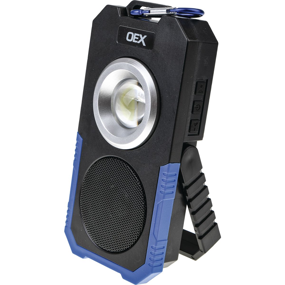 OEX 500 Lumen Rechargeable LED Flood Light With Bluetooth Speaker LLX3008