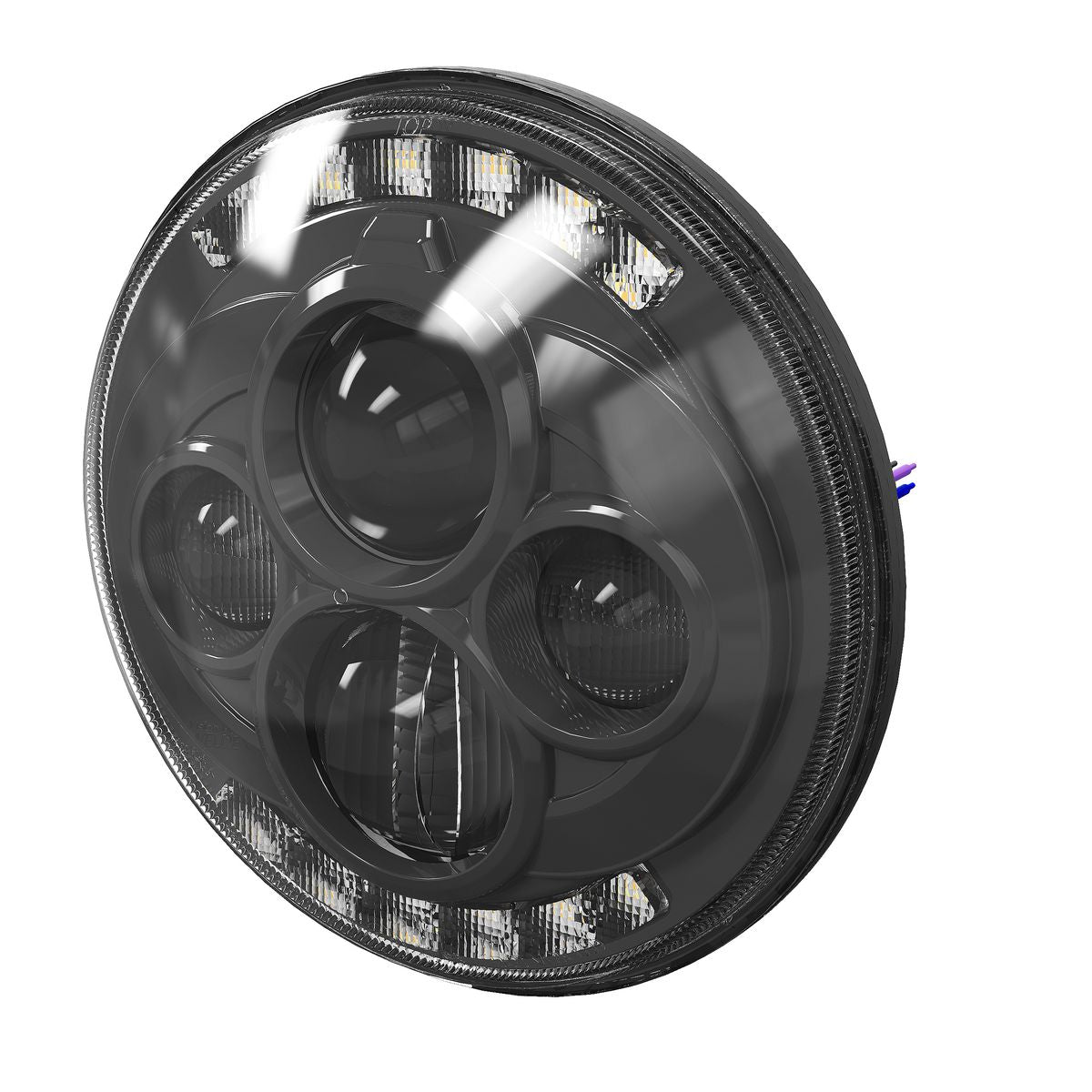 Great Whites LED Headlight Hi/Low w/ Park GWF1005