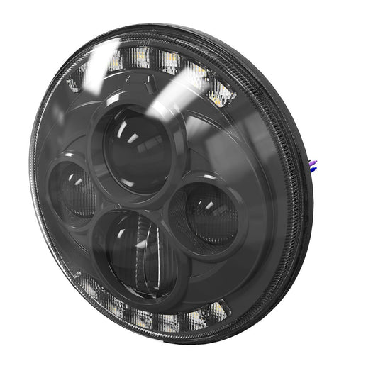 Great Whites LED Headlight Hi/Low w/ Park GWF1005